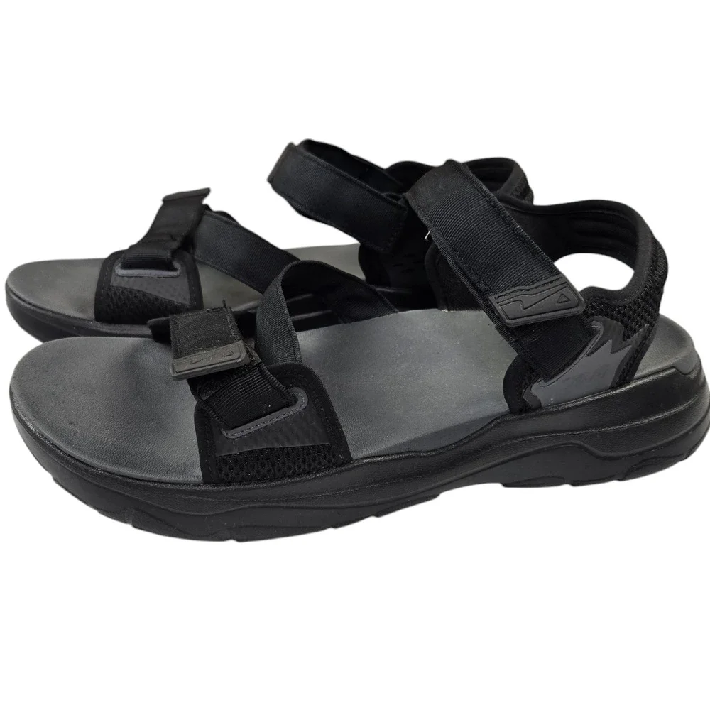 Mens Teva Zymic Sandals Size 11 Black F27421L Walking Hiking comfort
